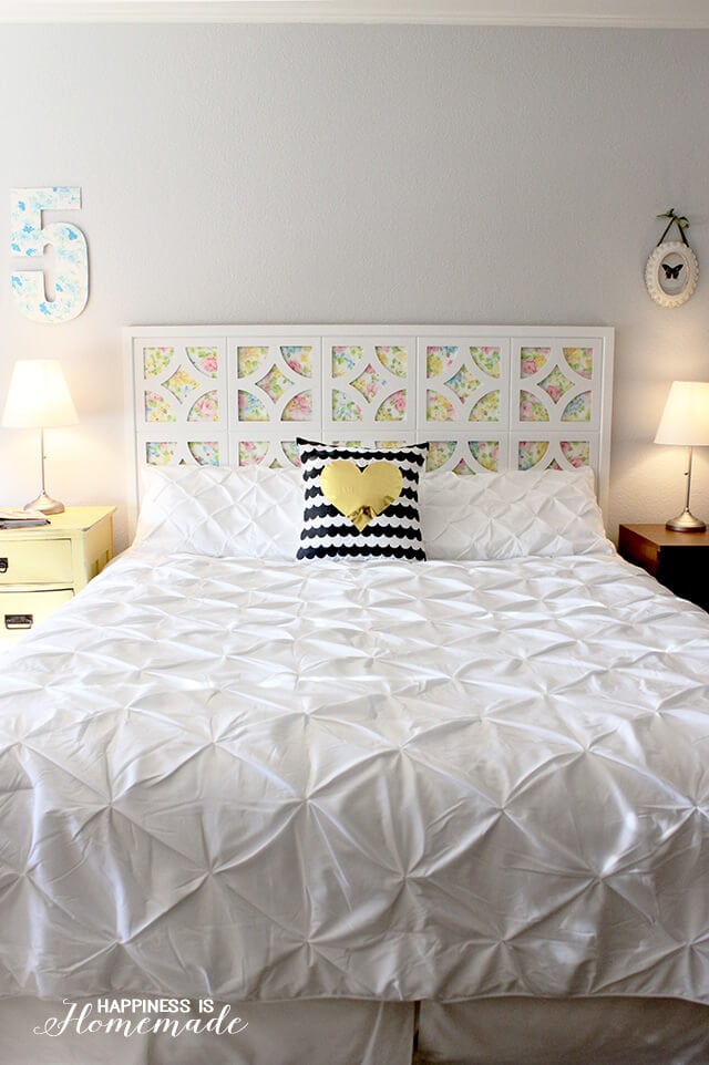 headboard diy cut easy sheet bedroom homemade outs decorative