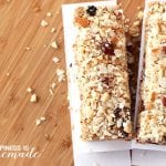 No-Bake Berry Coconut Almond Protein Bars