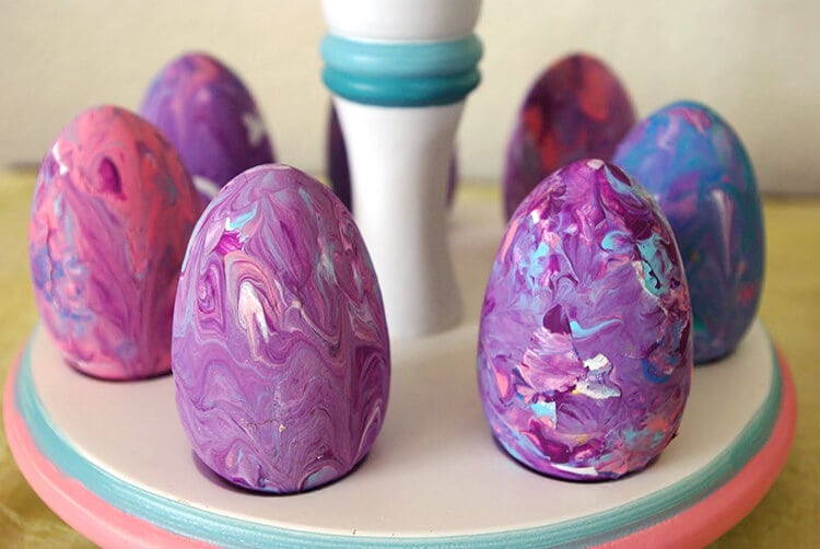 painted easter eggs for kids