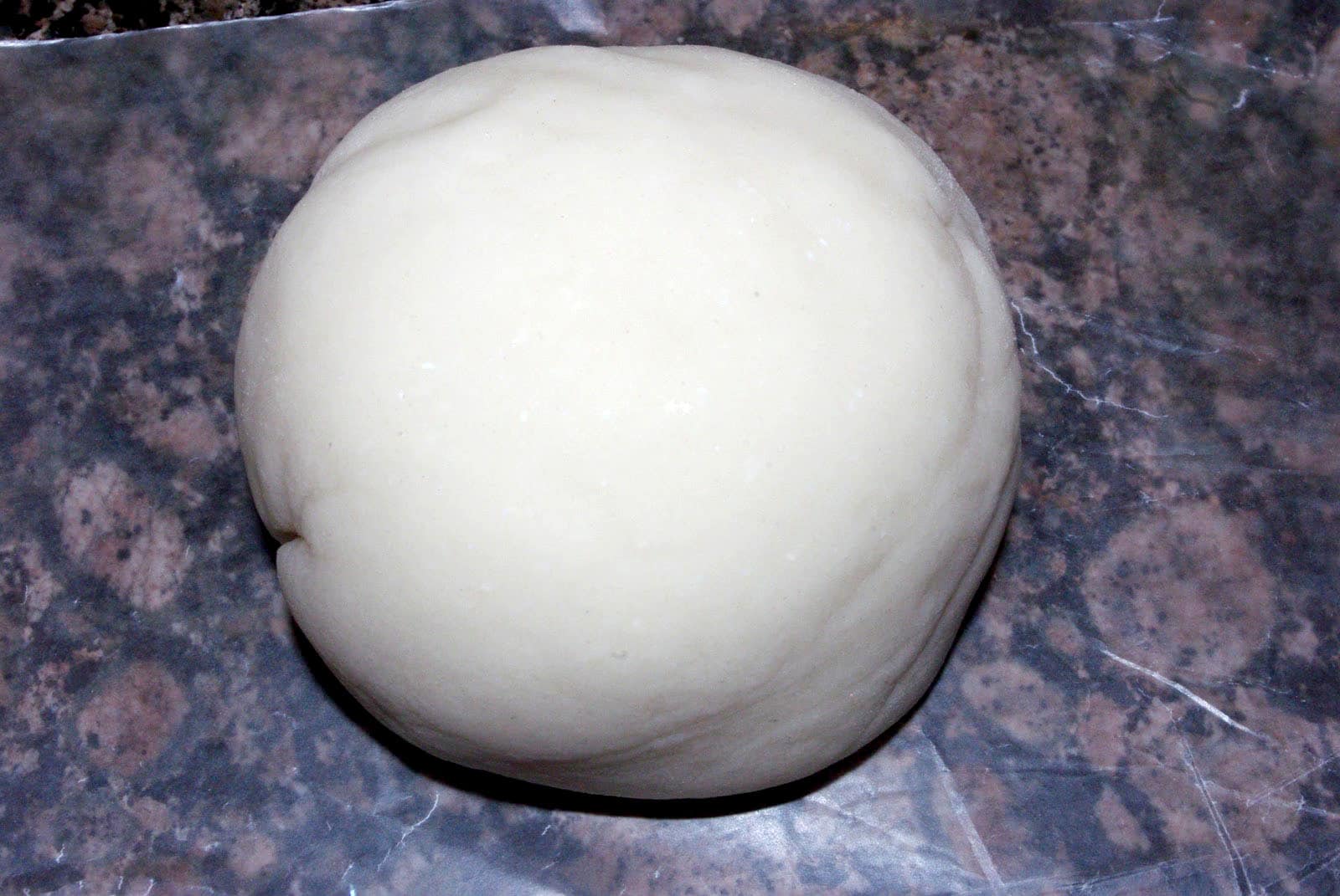 ball of homemade playdough