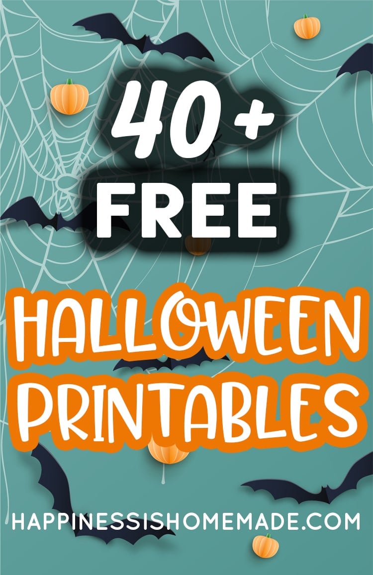 40+ halloween printables for kids and adults
