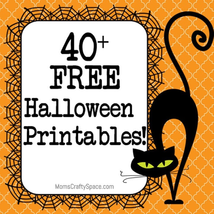 40+ halloween printables collection