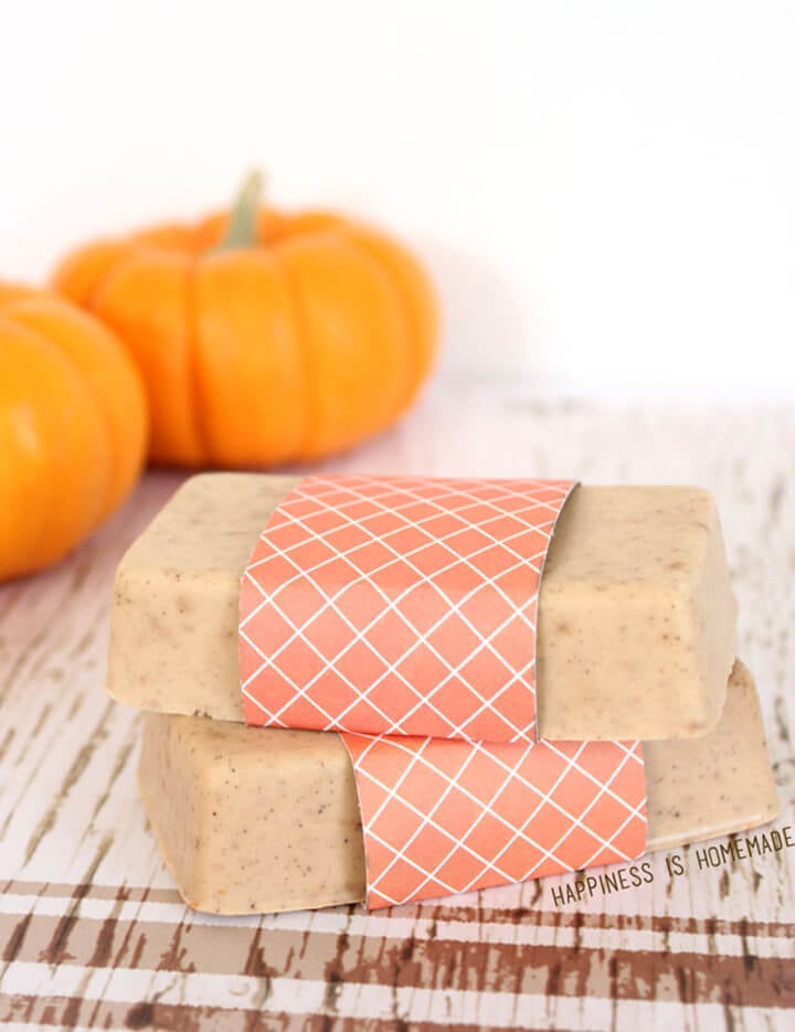 How to make Pumpkin Spice Soap (Cold Process Recipe)