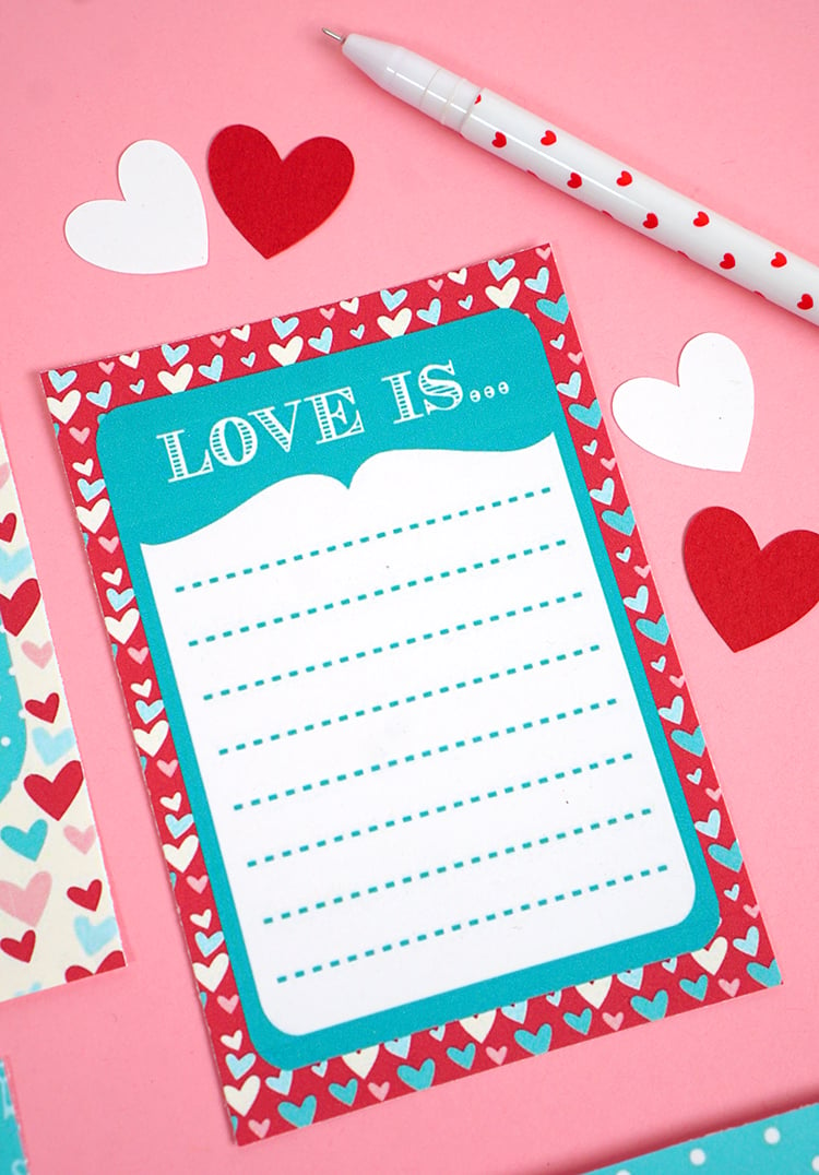 sweet printable love notes