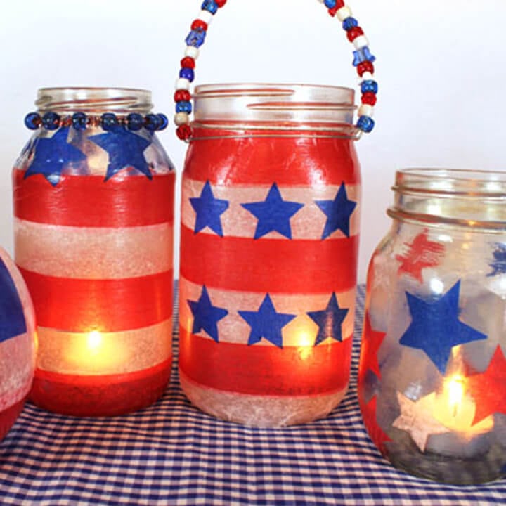 Red, White & Blue Lanterns