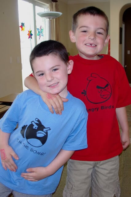 Angry Birds Shirts