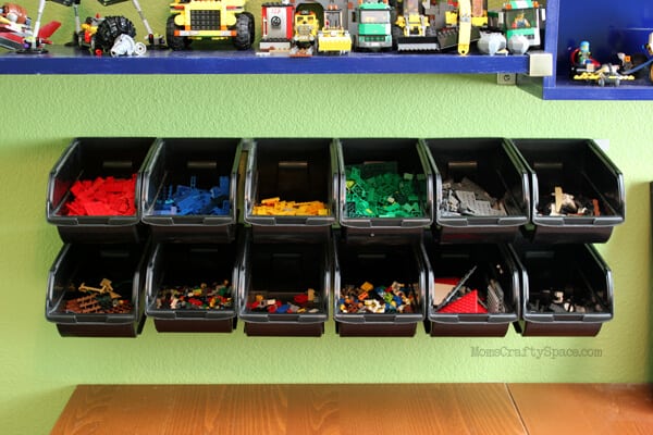 Cheap & Easy LEGO Storage Organizer - Happiness is Homemade