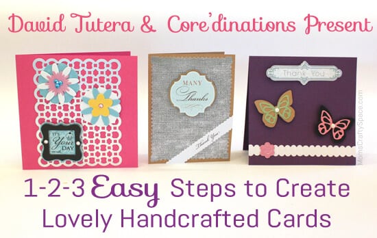 1-2-3 Simple Steps to Beautiful Handmade Cards