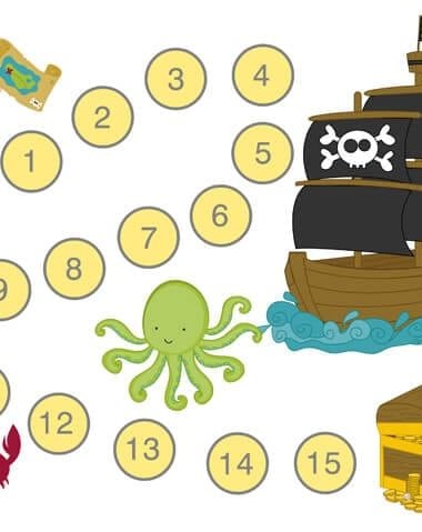 free printable potty training chart pirate themed