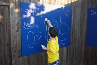 Outdoor Chalkboards