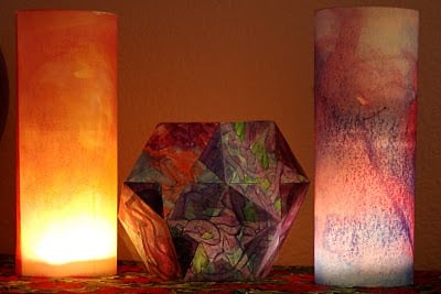 diy solstice lanterns