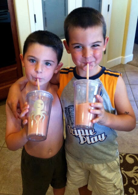 White Peach Summer Smoothie