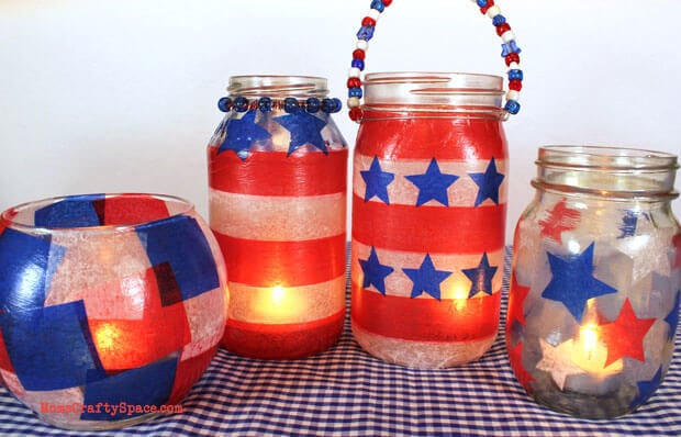 4th of july lanterns 