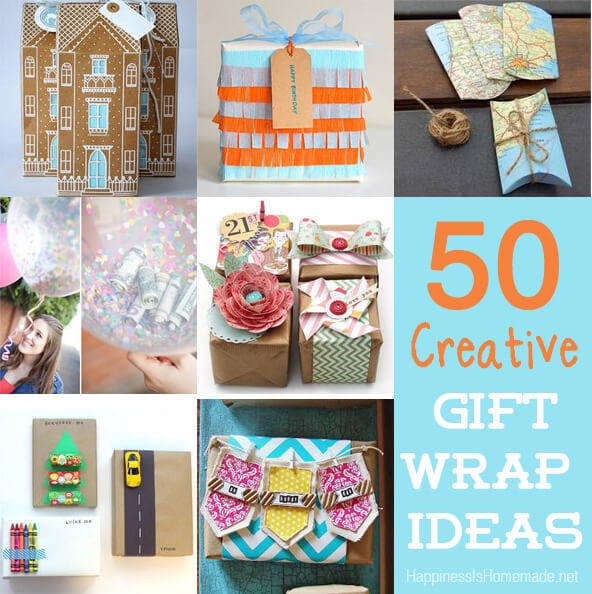 50 Unique & Creative Ways to Wrap a Gift