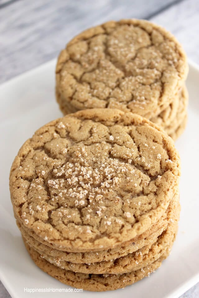 Brown Butter and Maple Brown Sugar Cookies