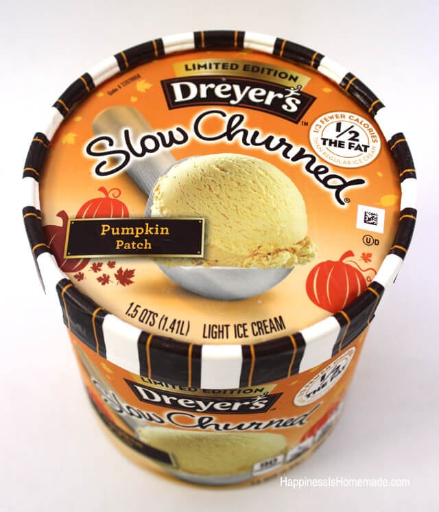 Dreyers Slow Churned Pumpkin Patch Ice Cream