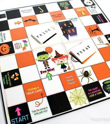 homemade halloween board game