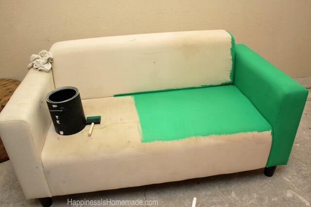 Sofa With Paint