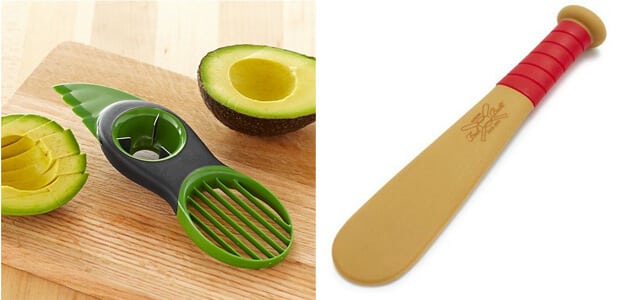 easy avocado cutter and toy bat