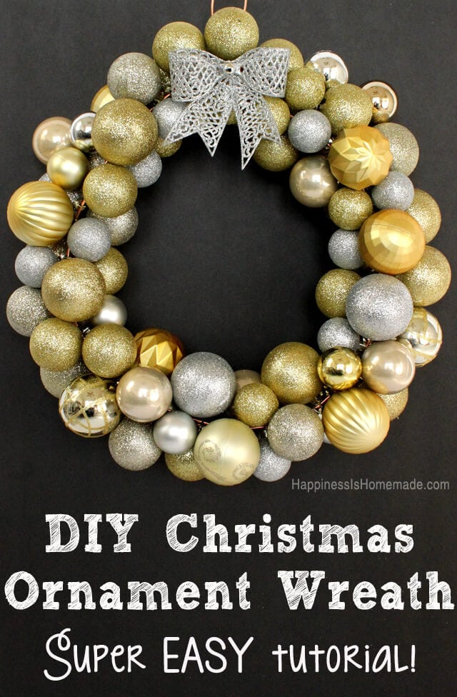 How to Make a Christmas Wreath With a Wire Hanger - DIY Holiday Ideas