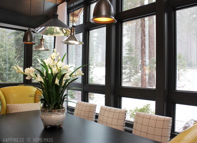Dining Room Windows at the 2014 HGTV Dream Home