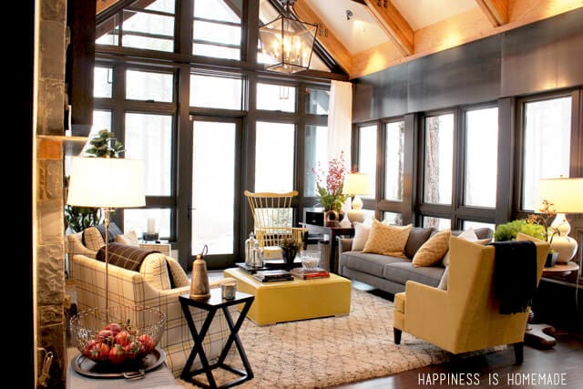 Downstairs Sitting Area at the 2014 HGTV Dream Home