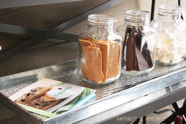 Outdoor S'mores Station at the 2014 HGTV Dream Home