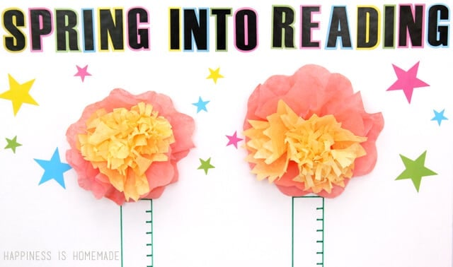 Spring Reading Incentive Chart