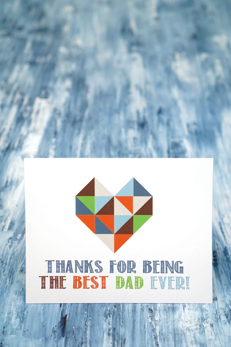 Free Printable Mother's Day &amp; Father's Day Cards - Happiness is Homemade