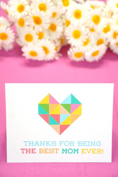 free printable mothers day card