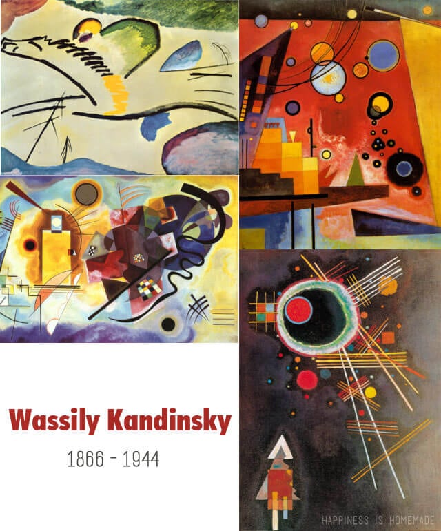 Kandinsky Artwork Collage