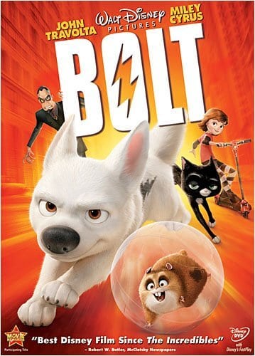 Bolt movie poster 