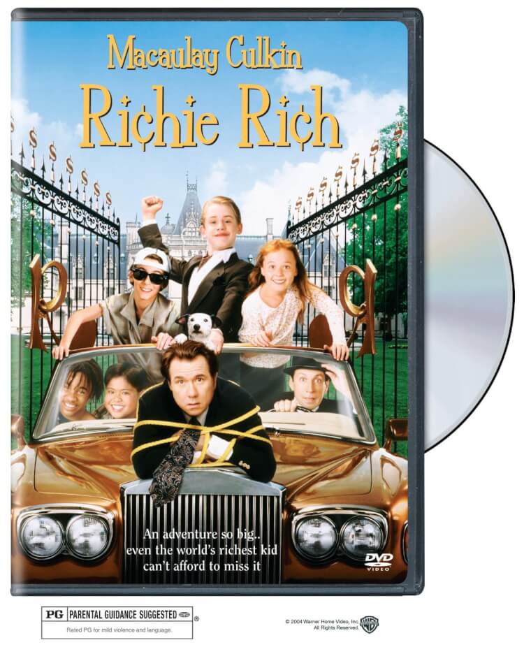 Richie Rich family movie night movie 