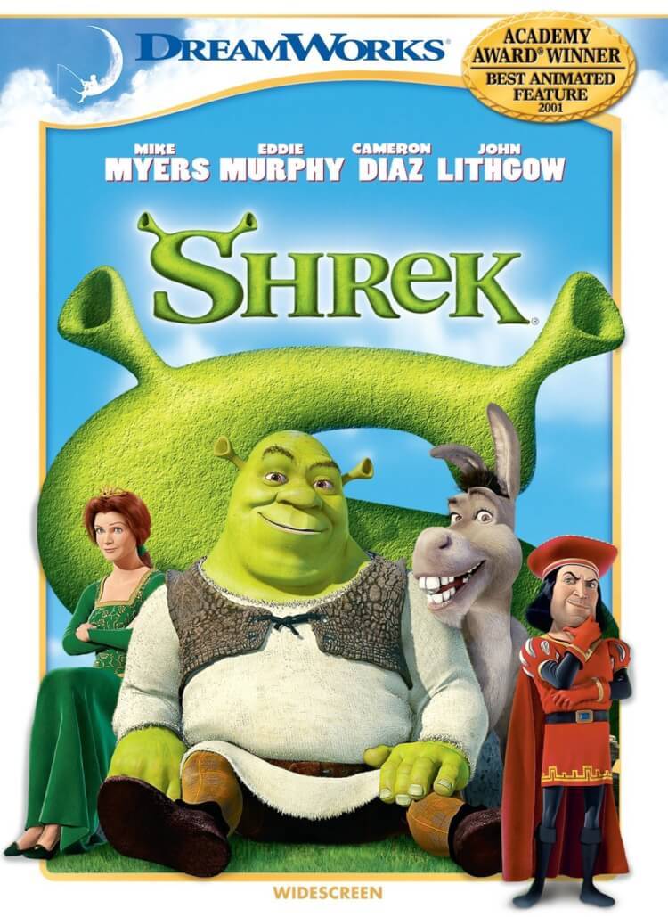 dreamworks Shrek movie poster