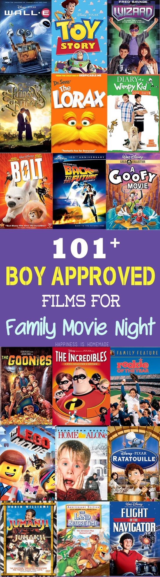 101+ Boy Approved Films for Family Movie Night