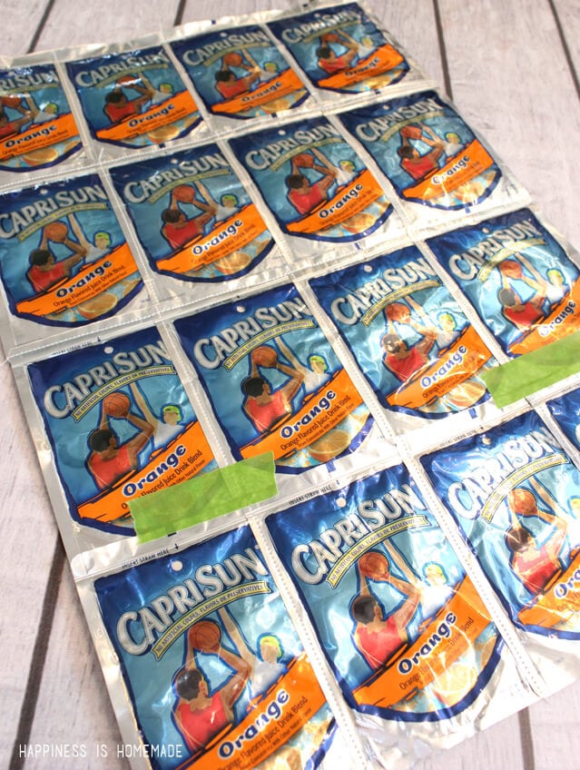 How to Sew Capri Sun Pouch Fabric