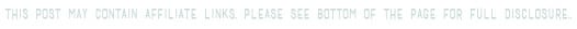 This post may contain affiliate links