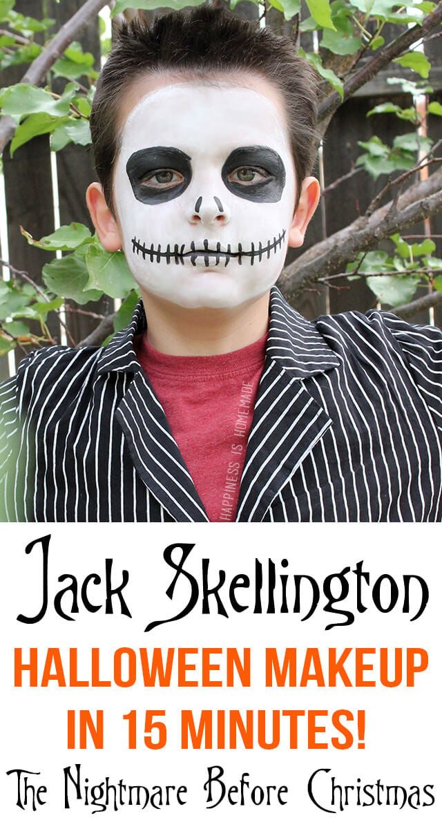 Jack Skellington Makeup