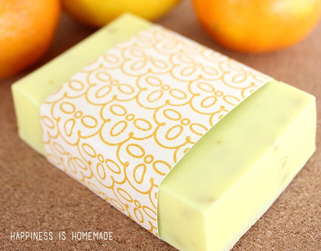 10 Minute Gift Idea: DIY Natural Citrus Antibacterial Soap