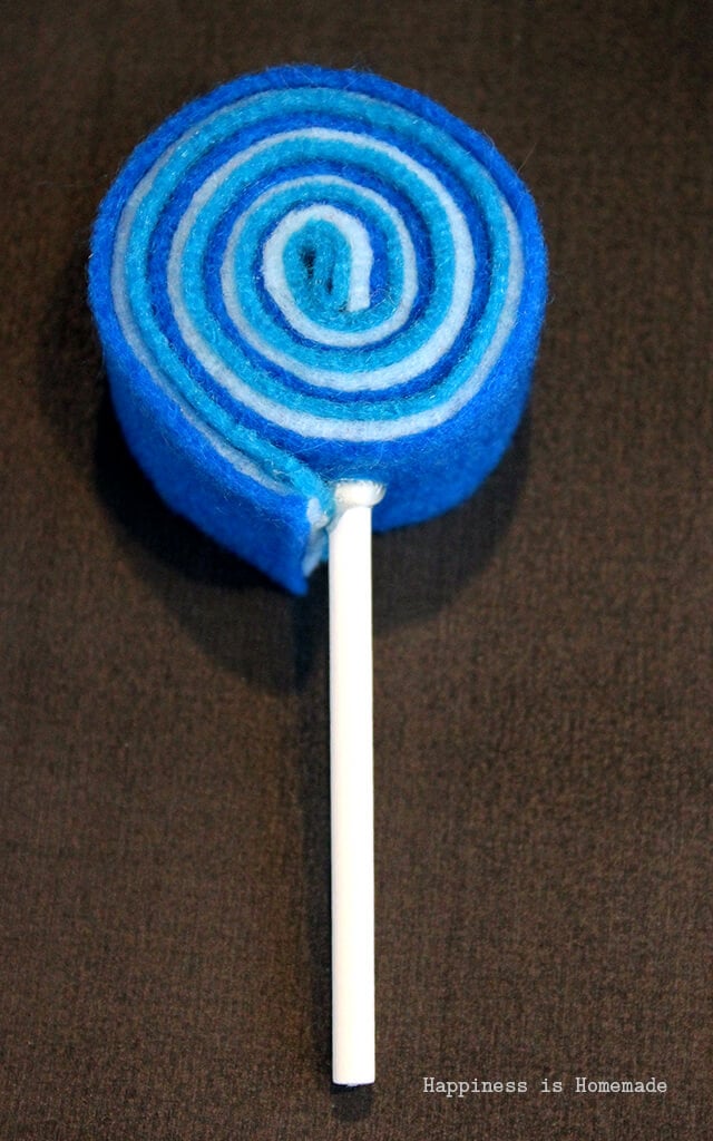 How to Make Felt Candy Lollipops