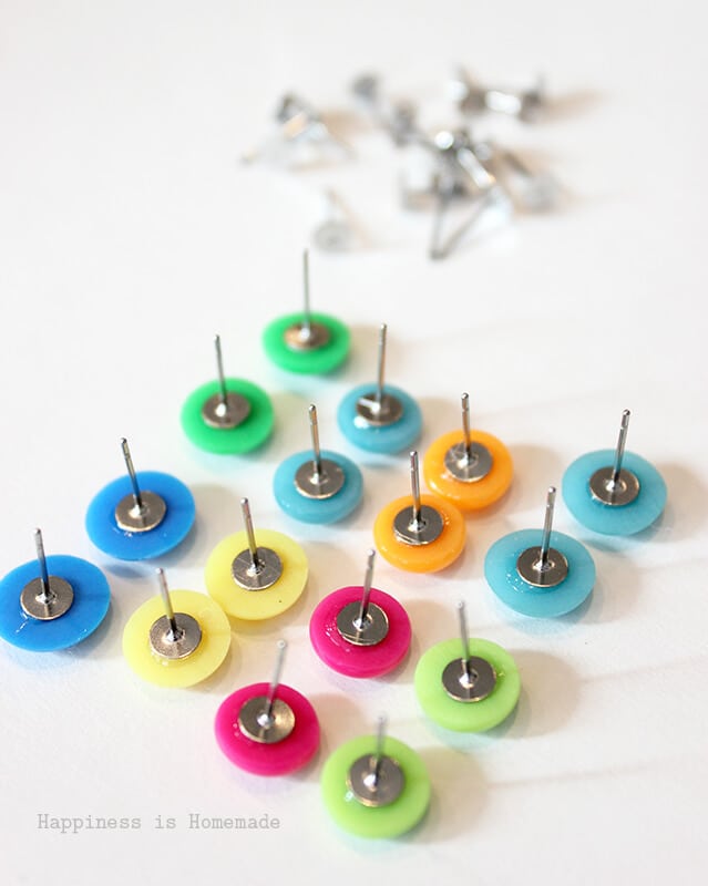 Making Candy Button Earrings is Fast Easy and Cheap