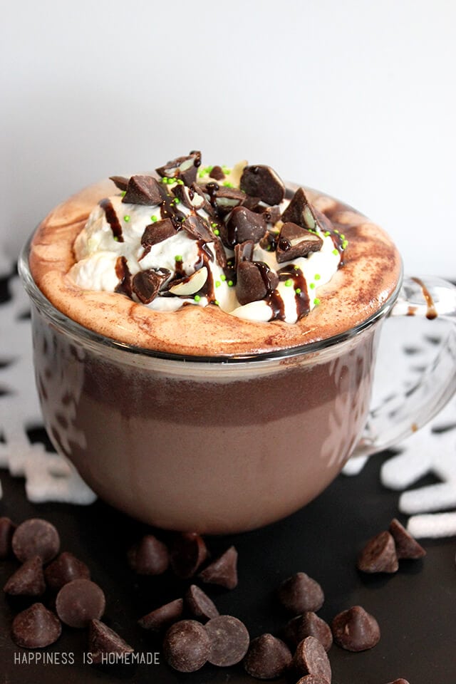 Hot Chocolate With Mint Nestle Toll House DelightFulls