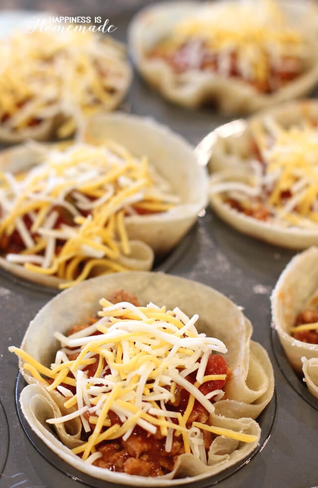 30 Minute Taco Cups with Manwich