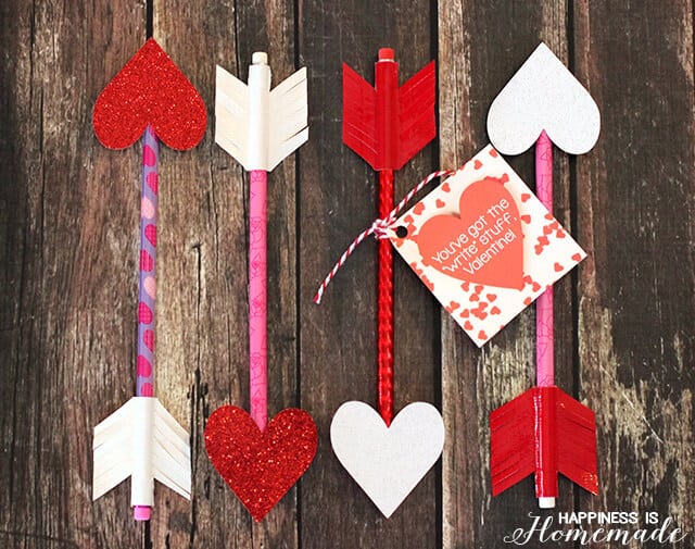Heart Pencil Arrow Valentines Printable Gift Tag Happiness Is Homemade heart-pencil-arrow-valentines-printable-gift-tag-happiness-is-homemade