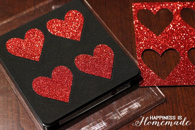 Cutting Heart with the Ellison Sizzix Machine