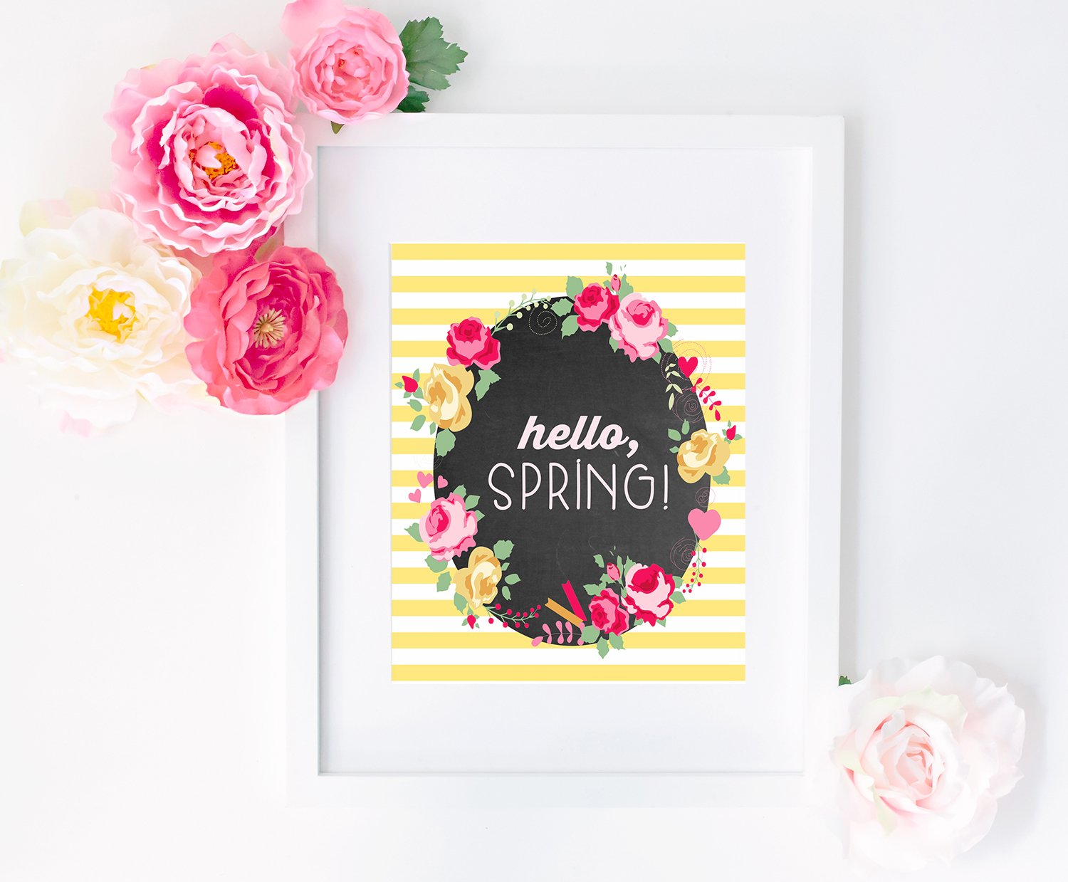 “Hello, Spring!” Free Printable