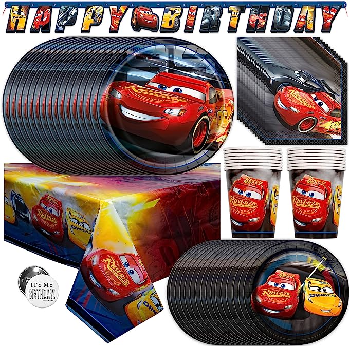 cars party supplies