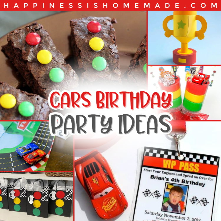 cars birthday party ideas