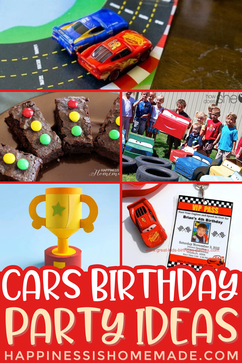 Disney Cars Themed Birthday Party Ideas - Making Time for Mommy