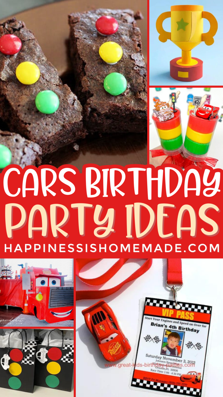 Disney Cars Themed Birthday Party Ideas - Making Time for Mommy